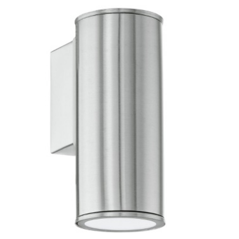 LED Wall Light Riga Stainless Steel GU10
