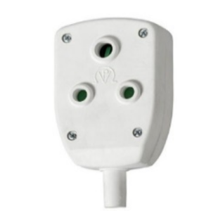 Janus Coupler White 16Amp Double