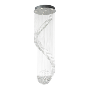 Crystal Chandelier 7LT Chrome GU10 7x50W