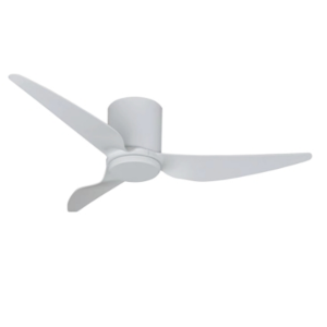 Raze 3 Blade Matt White Ceiling Fan Motor Powered 40W
