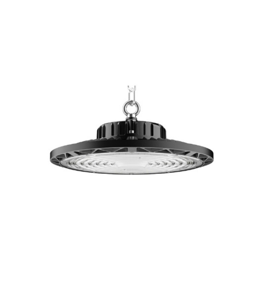 Superhelles UFO LED High Bay Light – 200W 30000LM, 6000K Daylight, IP65 Waterproof, With 40-Inch Cable & Hook, For Warehouse, Garage, Gym, Barn