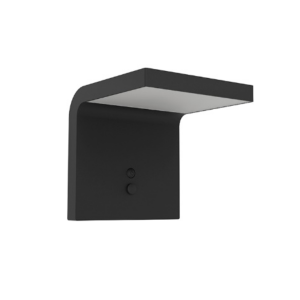 Spiante Solar Wall Light Black 6.5W