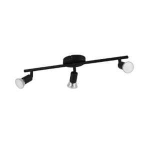 Buzz Spotlight 3LT LED GU10 Black